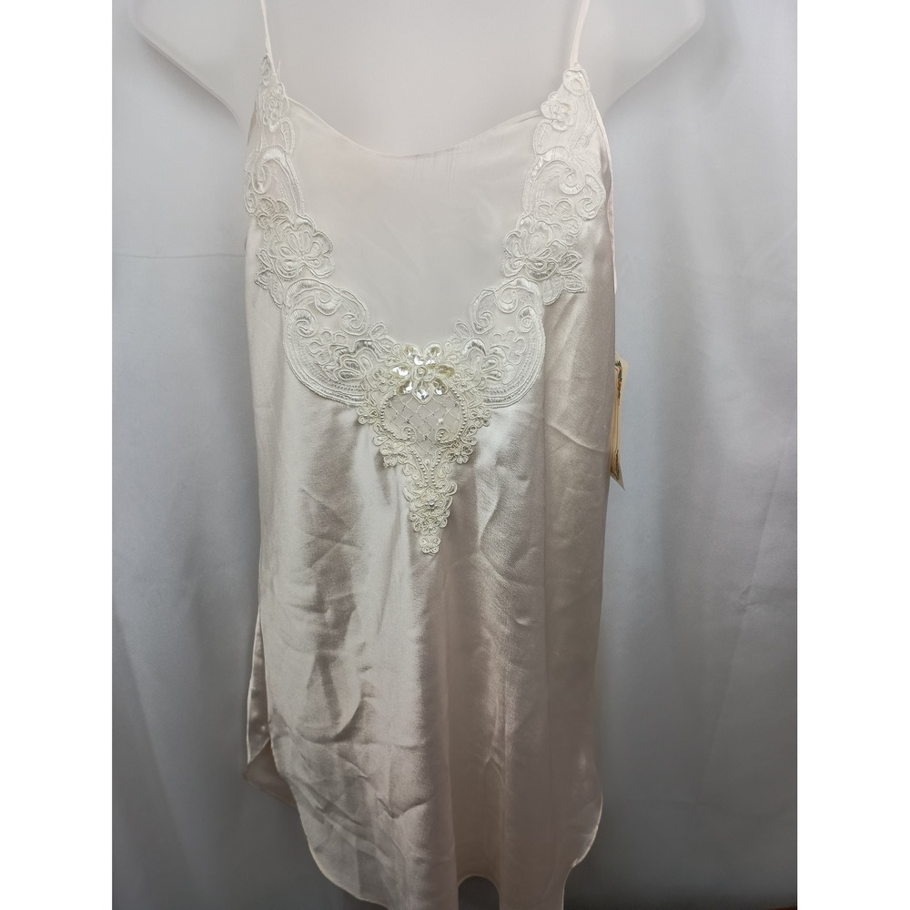 Dentelle new small pink embroidered beaded sexy slip party wedding date night
